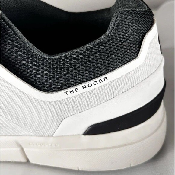 Men's The Roger Spin Casual White And Black OC Sneakers Size 12.5 - Picture 8 of 8